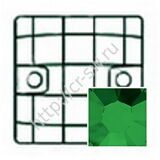 Пришивные стразы DMC – 702 Chessboard Sew-on Stones (квадрат шахматная огранка) цвет Emerald