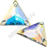 Favorite - Triangle - цвет  Crystal AB LUX