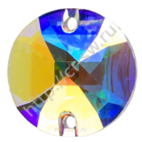 Пришивные стразы Stellux A310 Sew-on Stone Round - цвет Crystal AB